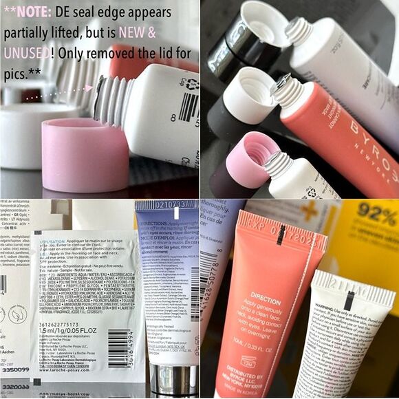 NEW High End Skincare Travel & Sample Bundle Byroe Elemis Drunk Elephant - Picture 12 of 12
